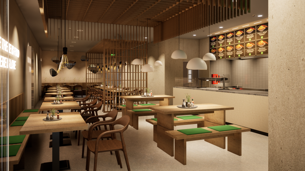 Visualisierung - Asia-Restaurant Visualisierung - Asia-Restaurant