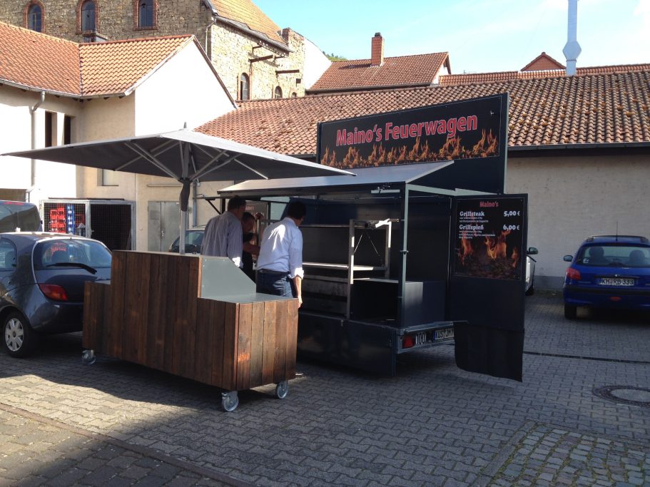 Grillanhänger Premiere