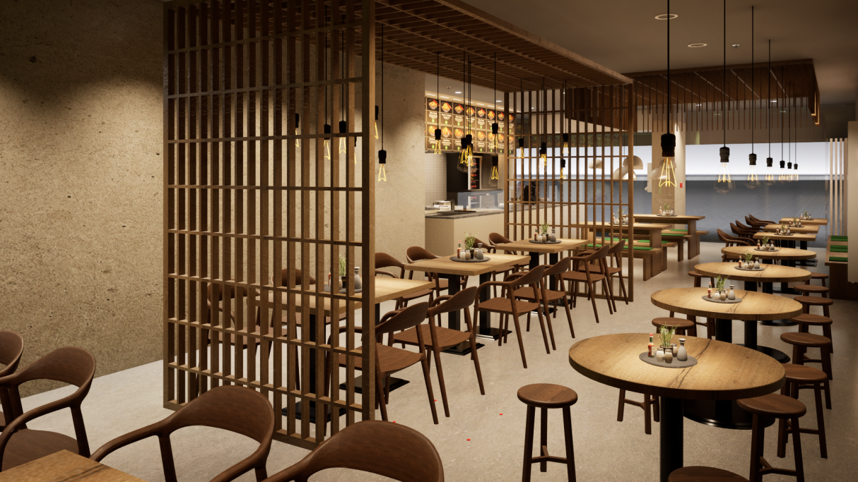 Visualisierung - Asia-Restaurant Visualisierung - Asia-Restaurant