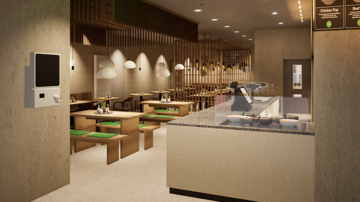 Visualisierung - Asia-Restaurant Visualisierung - Asia-Restaurant